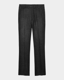 Prada Men's Mohair and Wool Pants | Neiman Marcus