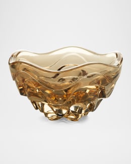 Lalique Champs-Elysees Bowl - Gold Lustre | Neiman Marcus