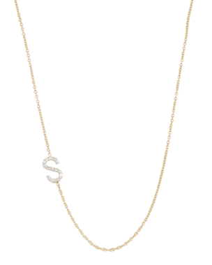 Zoe Lev Jewelry 14k Gold Large Paper Clip Chain with Diamond Ring Neiman Marcus