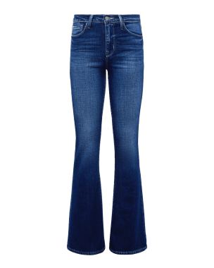 Womens Clothing Jeans Flare and bell bottom jeans FRAME Denim Le High Flare High Rise Jeans in Black 