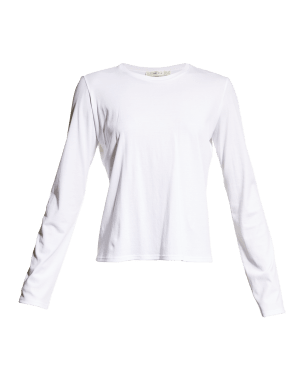 別注商品 新品 THE ロングスリーブTシャツ top Dolonas ROW Tシャツ/カットソー(七分/長袖)