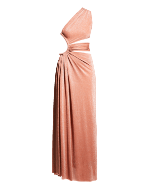 Bronx and Banco Florence Strapless Metallic Gown | Neiman Marcus