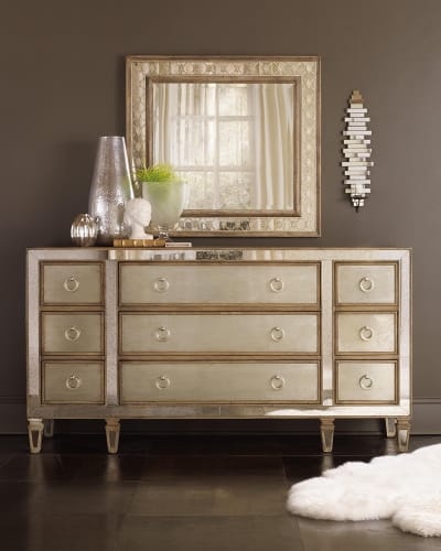 Wood Mirrored Bedroom Furniture, Elegant Mirrored Bedroom Furniture
