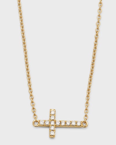 Pave Diamond Necklace Neiman Marcus