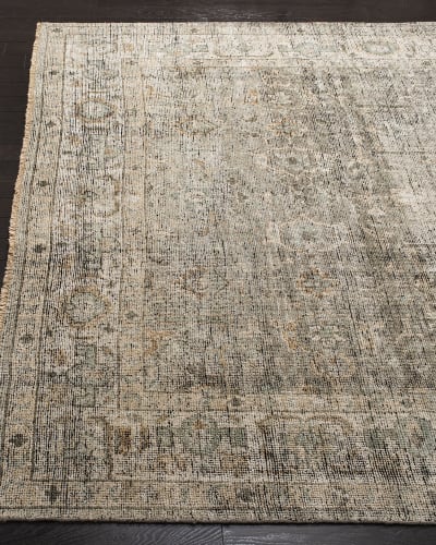 Hand Knotted Wool Rug Neiman Marcus, Neiman Marcus Rugs