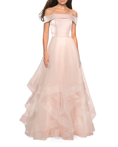 blush gown