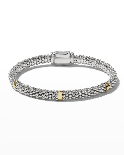 18k Gold Beaded Bracelet | Neiman Marcus