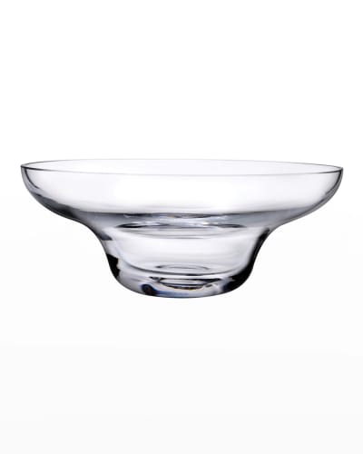 Pasabahce Glass Service Bowls Round Bowl Set for Salad Dinner Set of 3 6.3 in