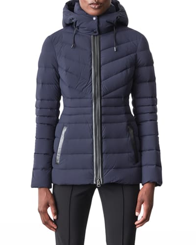 mackage mikka cropped puffer jacket