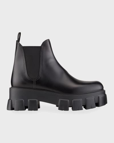 prada black boots