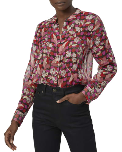 shirttail blouse