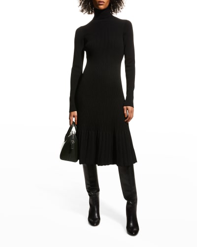 turtleneck long gown