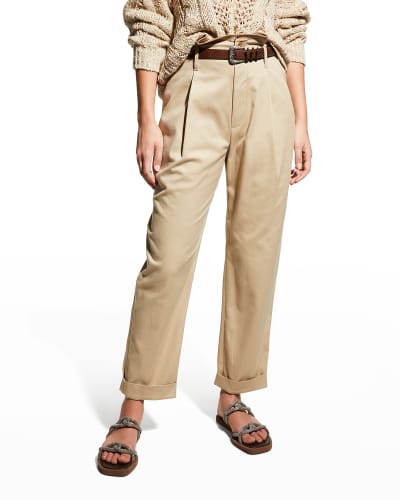 Kenneth Cole Womens Linen Ankle Tie Pleated Pants BHFO 6098 