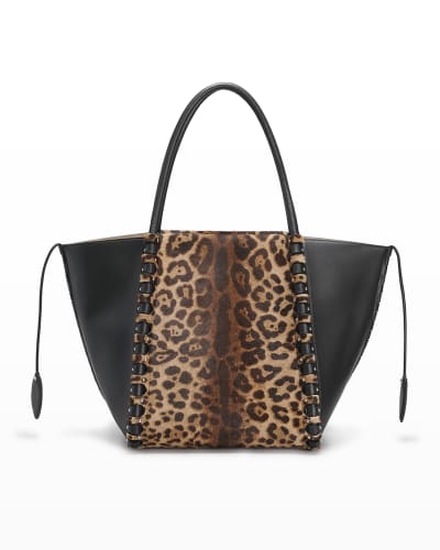 Smart Animal Print Tote Bag Shopper Handbag Shoulder Bag