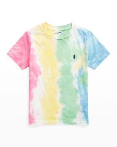 Full Funk Childrens Unisex Psychedelic Tie Dyed Cotton T-Shirt Tiedye 