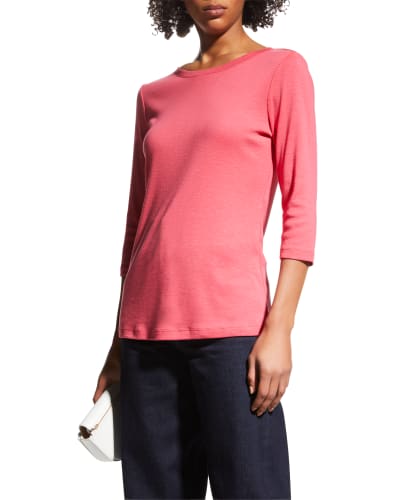 Cotton Modal Tee | Neiman Marcus Cotton Modal Tee | Neiman Marcus