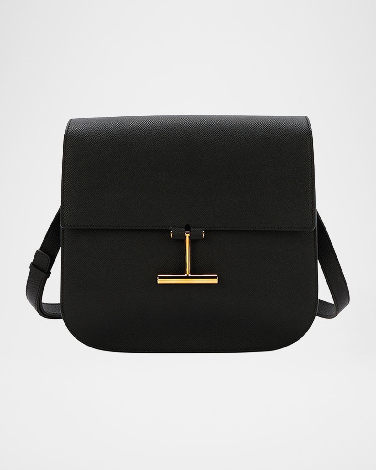 Tara Mini Shoulder Bag in Grained Leather