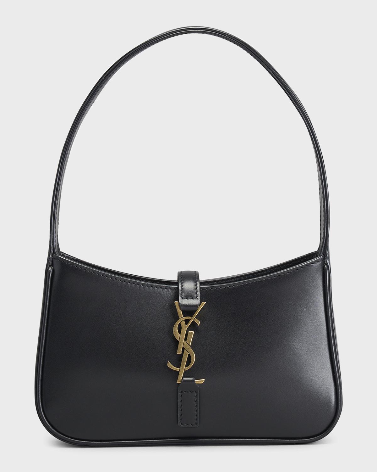 Le 5 A 7 Mini Shoulder Bag in Smooth Leather