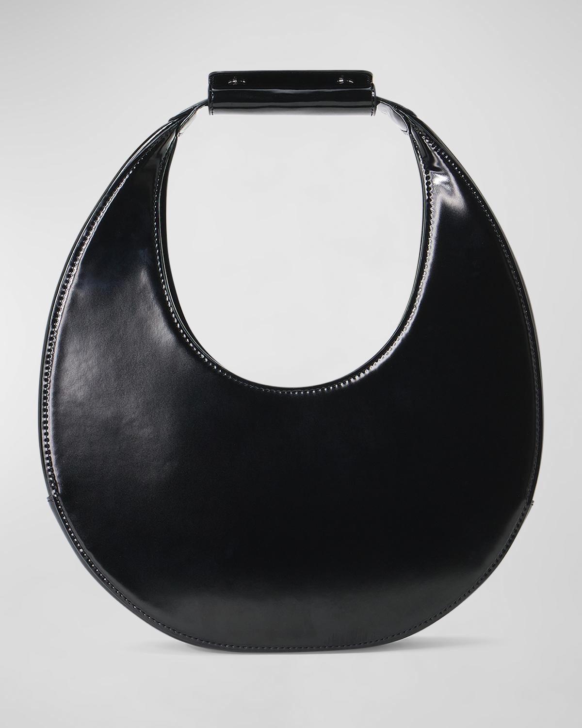 Moon Leather Top-Handle Bag