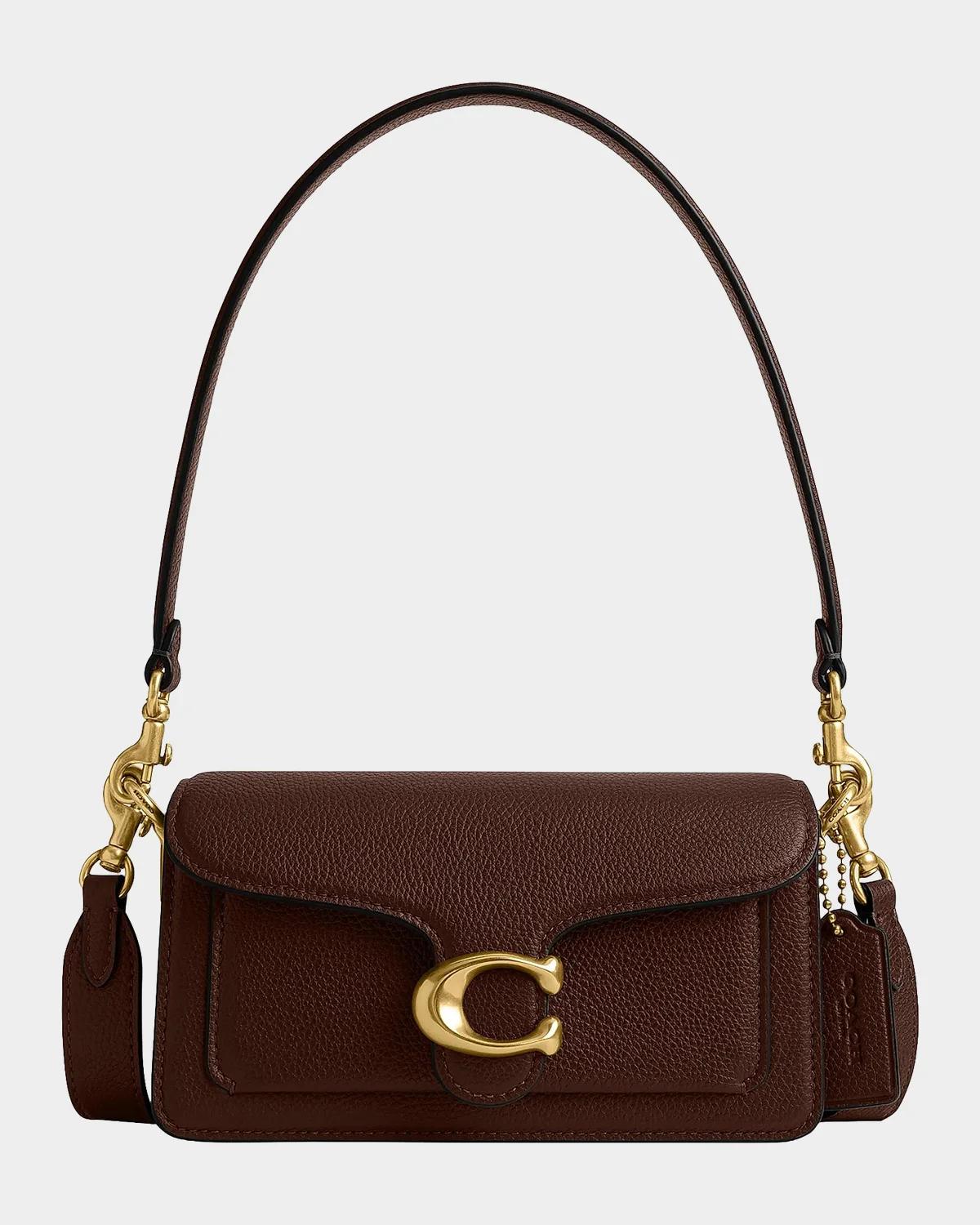 Tabby 20 Pebbled Leather Shoulder Bag