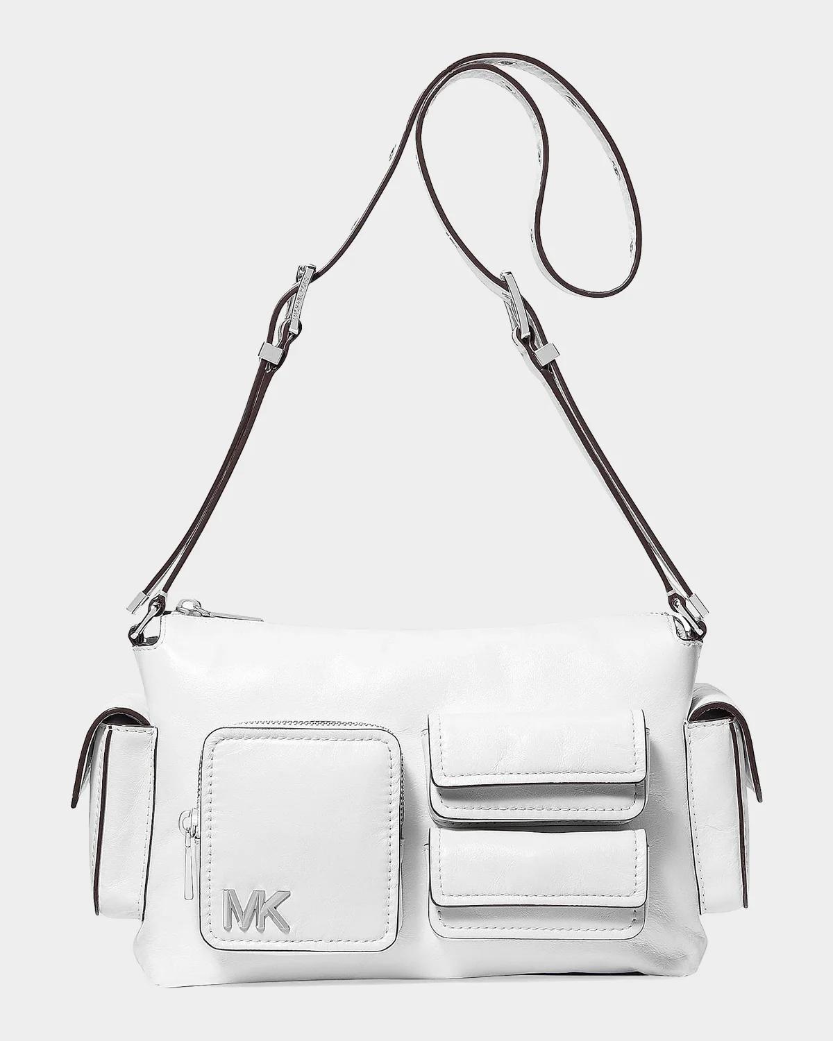 Dakota Medium Pocket Leather Shoulder Bag