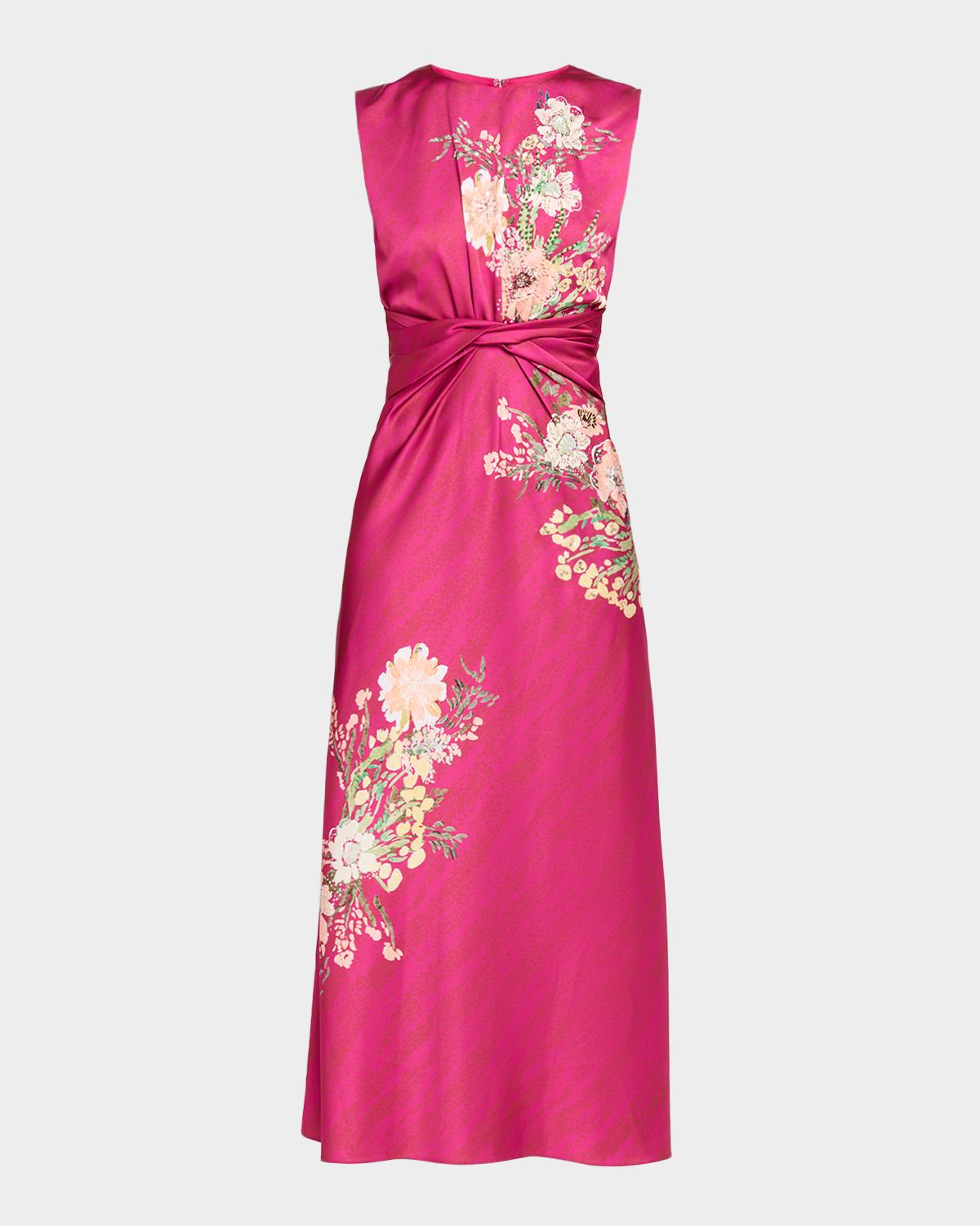 Gwen Silk Midi Dress