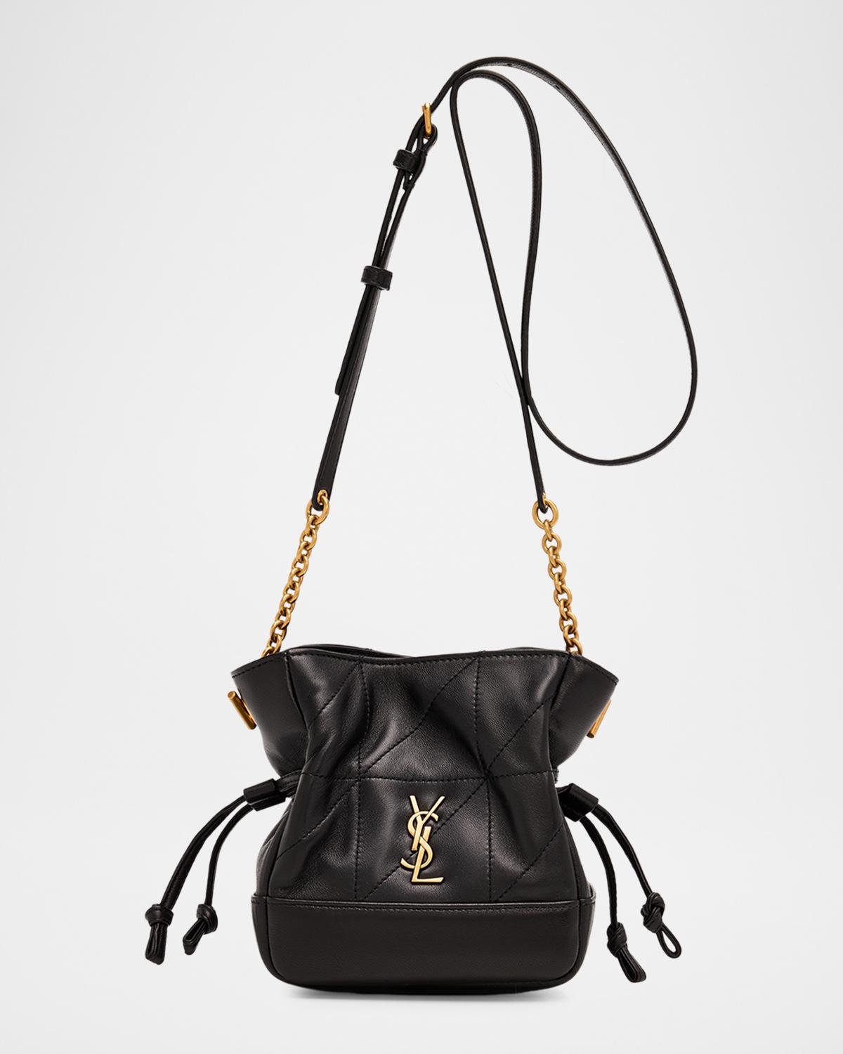 Jamie Mini YSL Quilted Leather Shoulder Bag