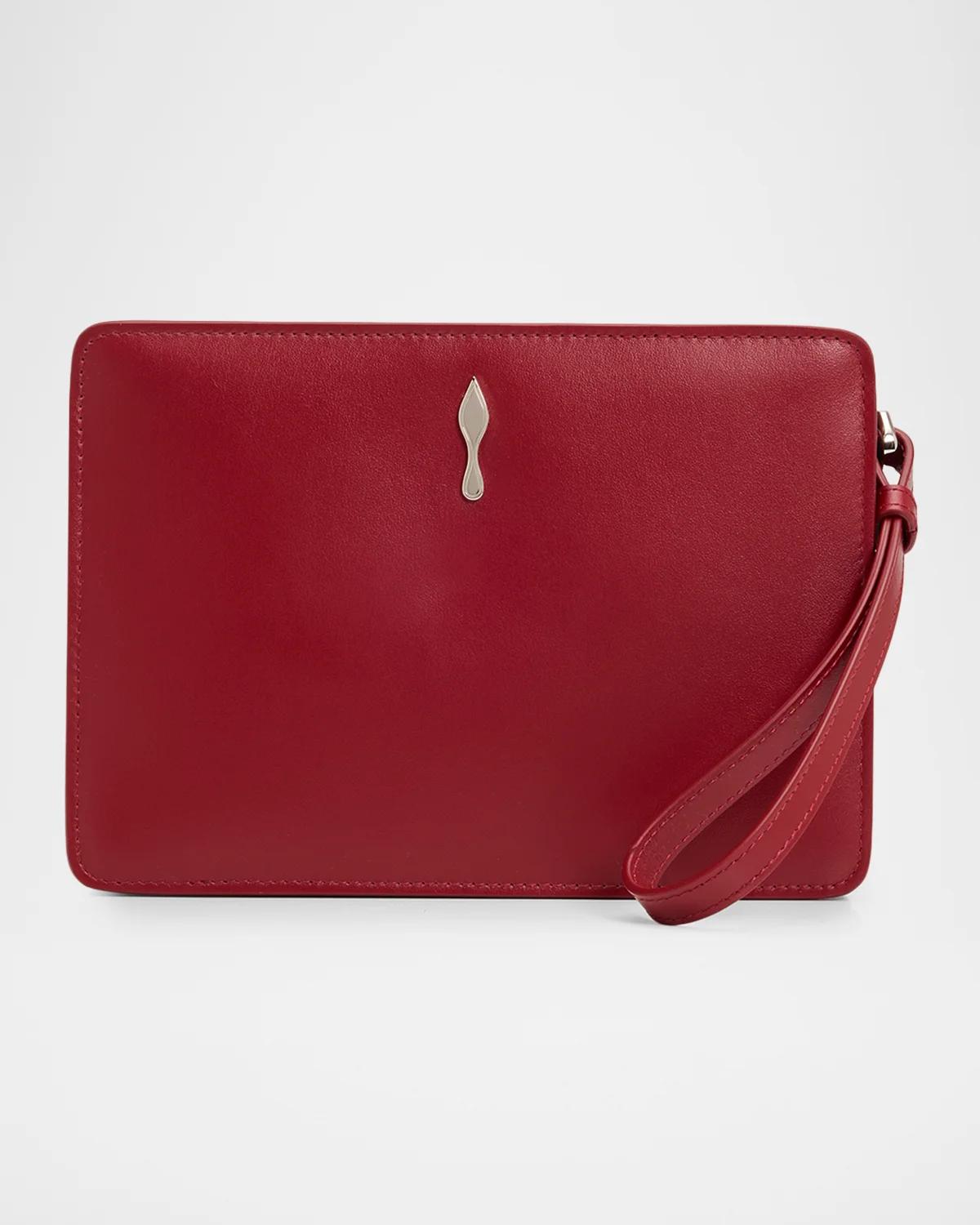 Bettina Leather Clutch