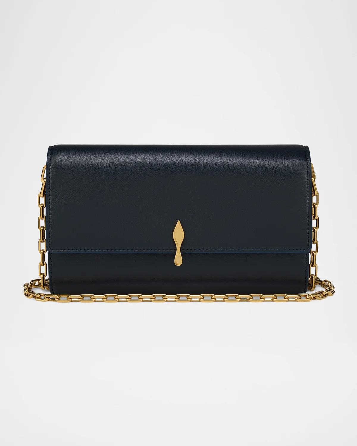 Bettina Wallet on Chain in Leather