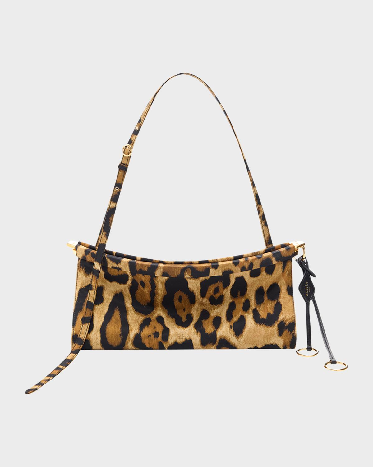 Le Click Medium Leopard-Print Shoulder Bag