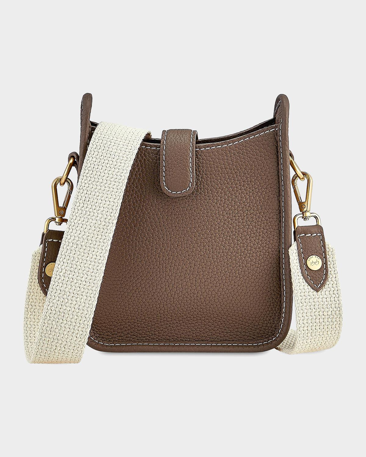Ellie Pebble Leather Crossbody Bag