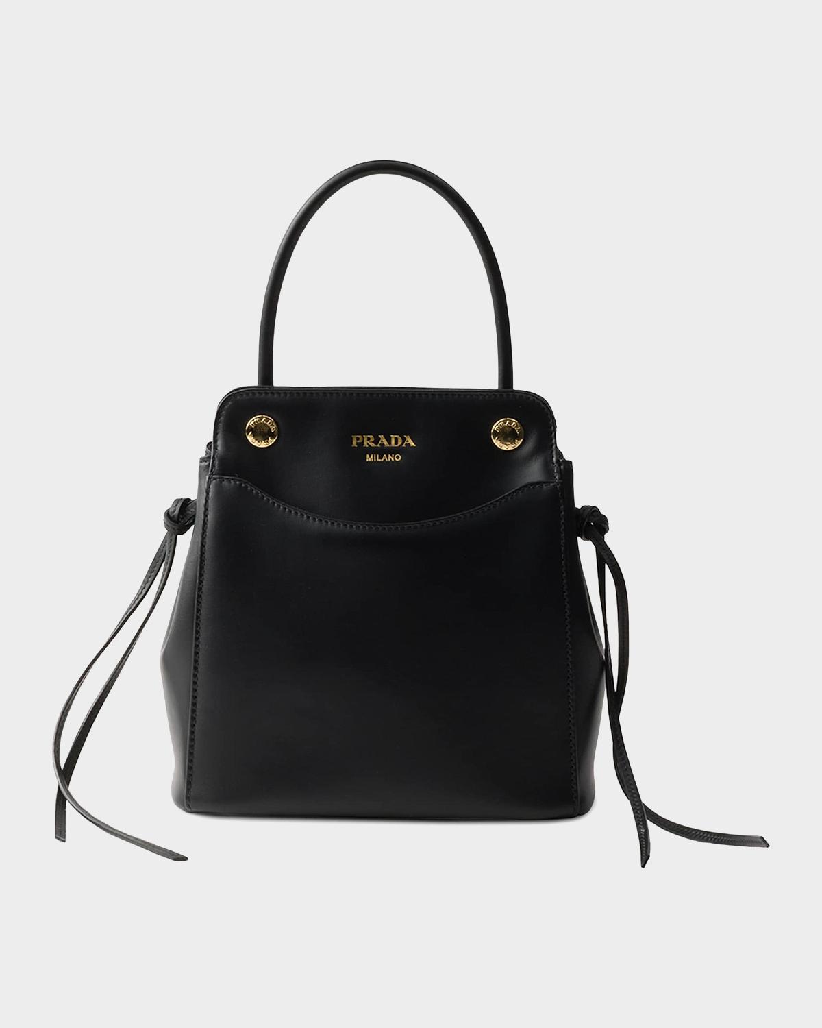 Carry Mini Leather Top-Handle Bag