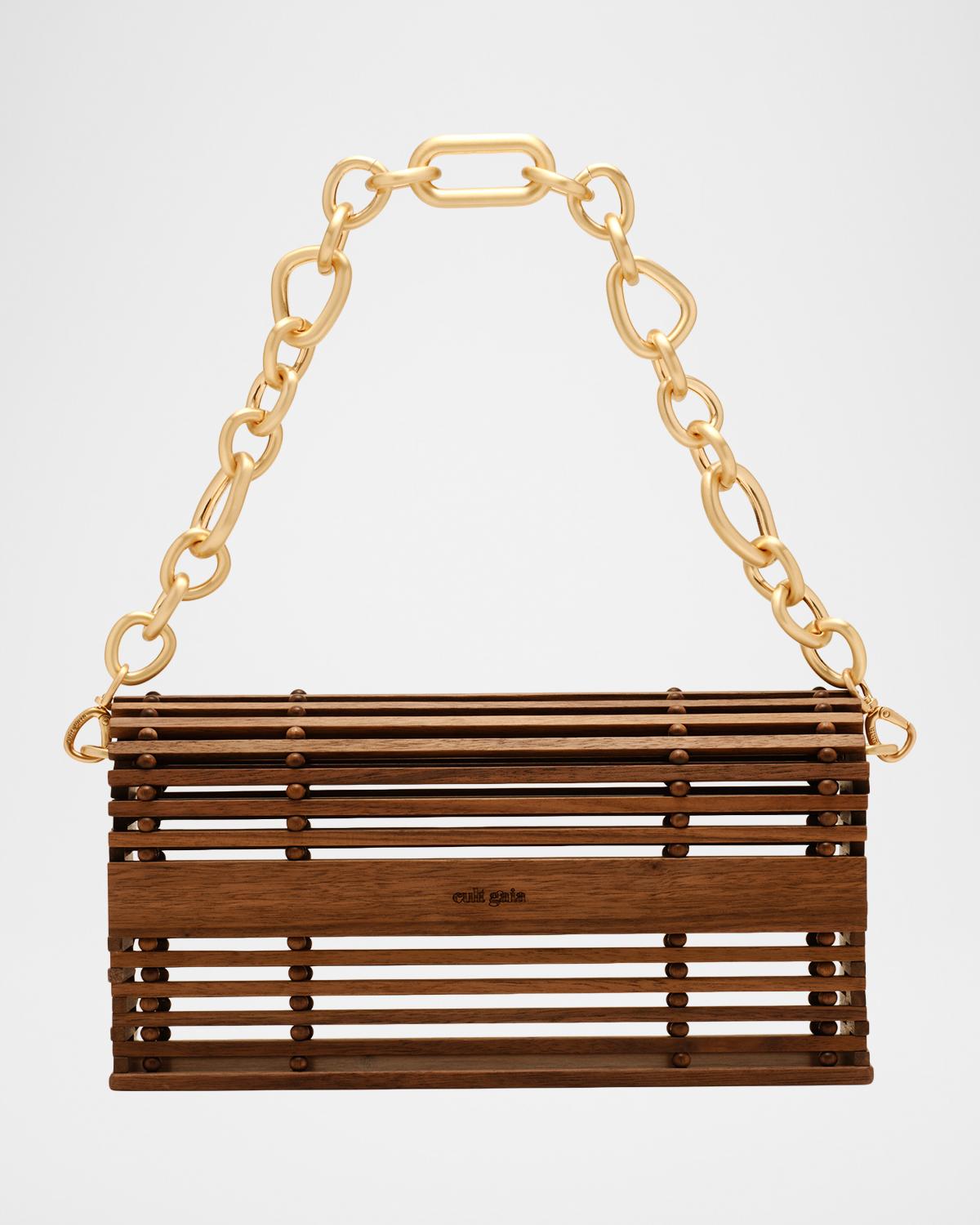 Sylva Wooden Shoulder Bag
