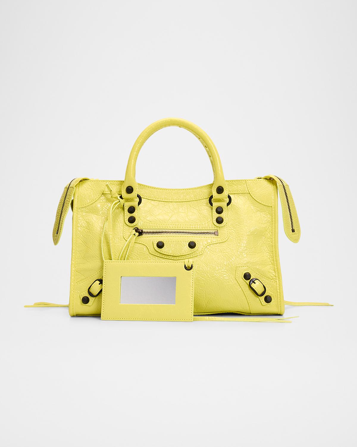 Le City Small Leather Top-Handle Bag