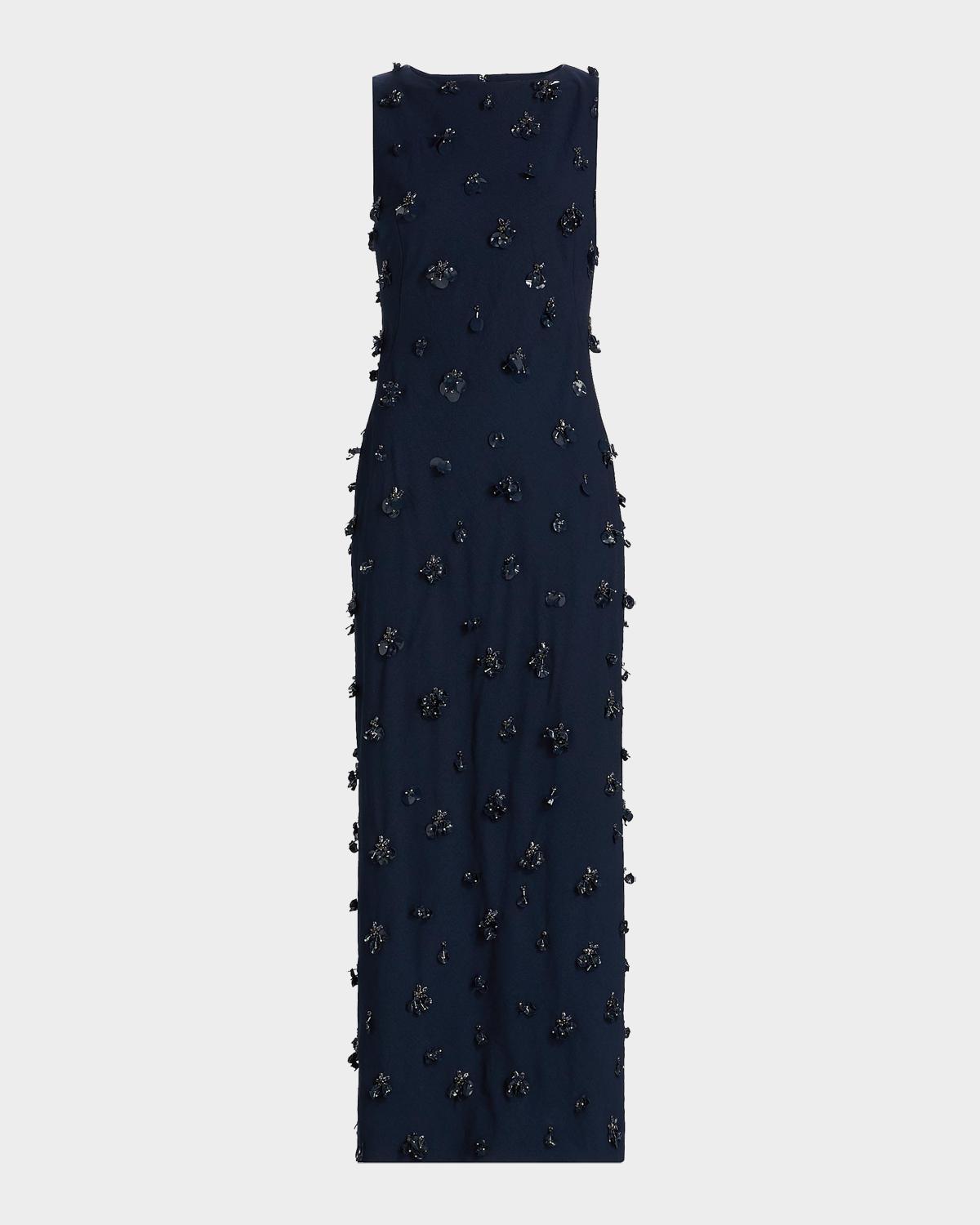 Claudia Embellished Cocktail Maxi Dress