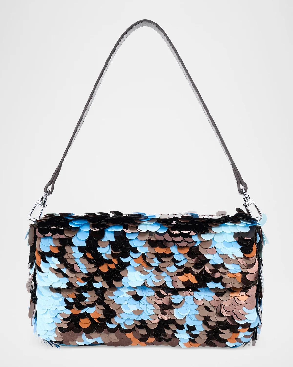 Timmy Paillete Convertible Shoulder Bag