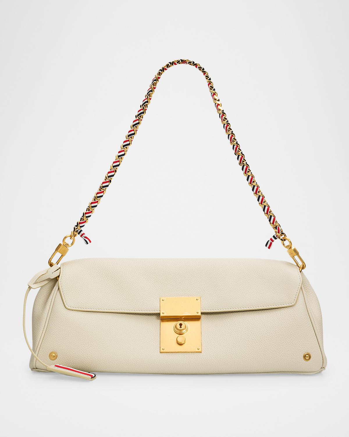 Mrs. Thom Grain Leather Clutch Bag