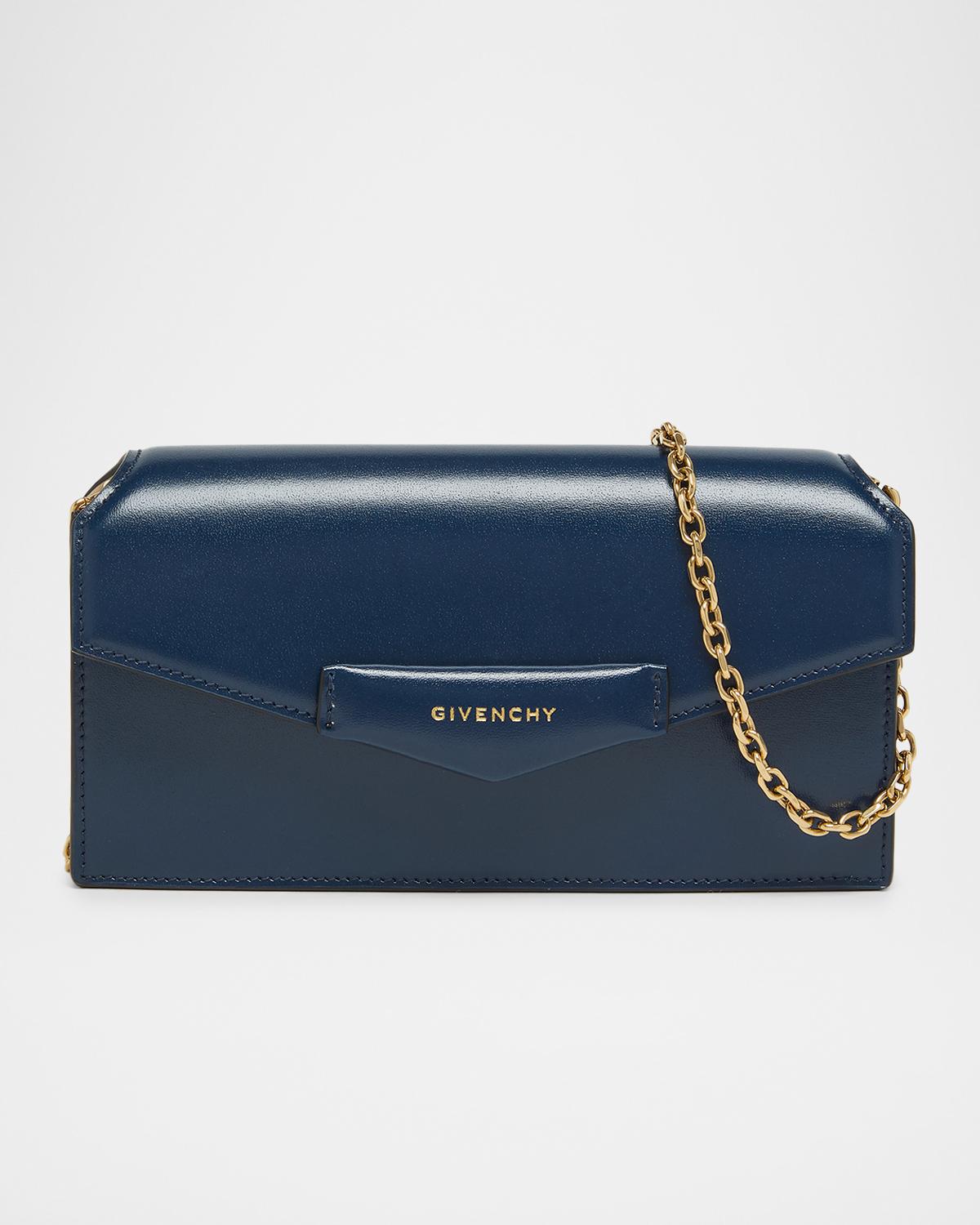 Antigona Leather Wallet on Chain