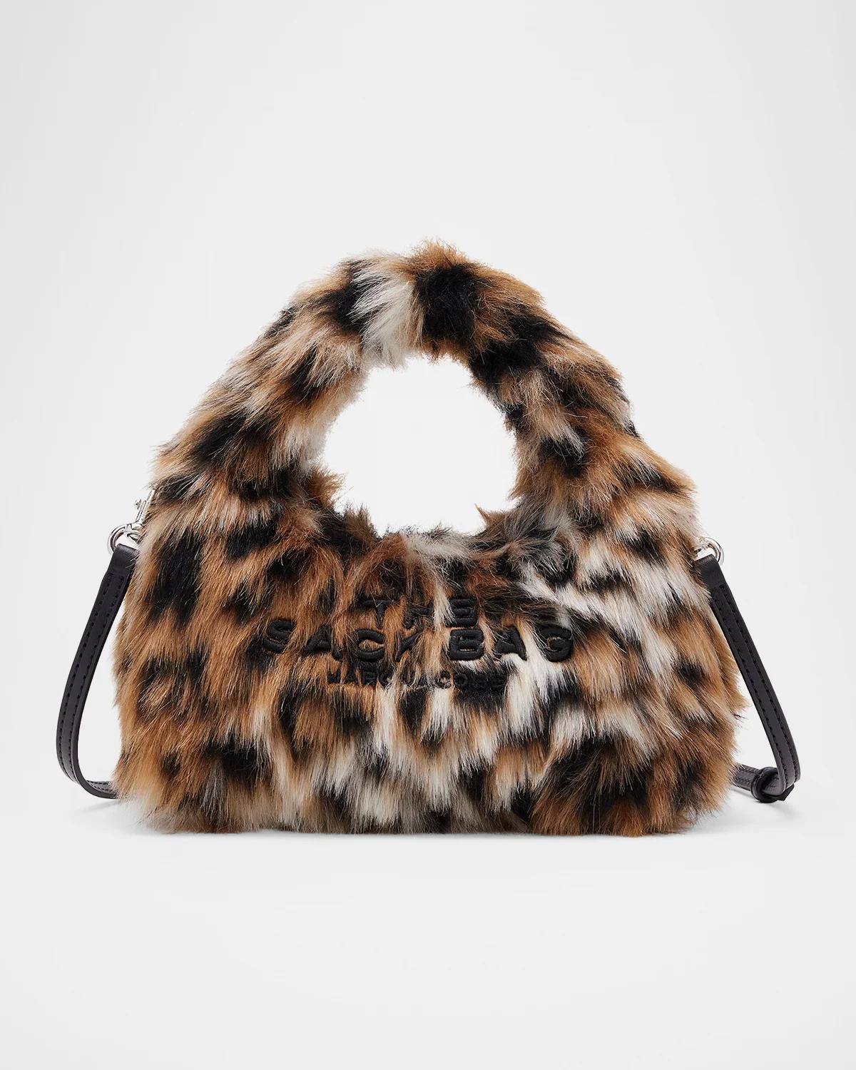 Faux Fur Micro Sack Bag