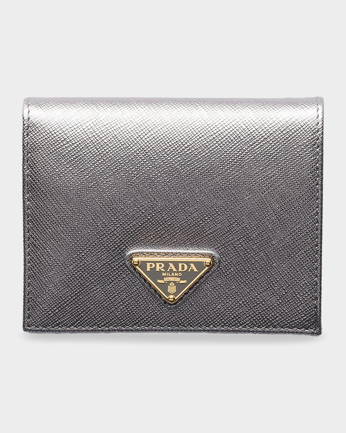 Small Saffiano Leather Wallet