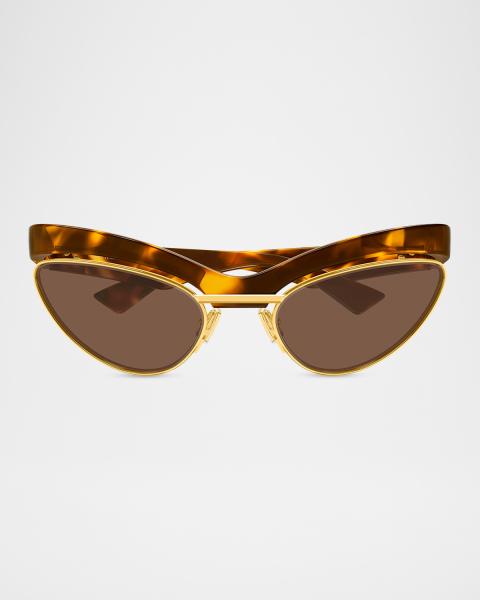 Gucci Men's GG2072SA-001 Acetate Rectangle Sunglasses | Neiman Marcus