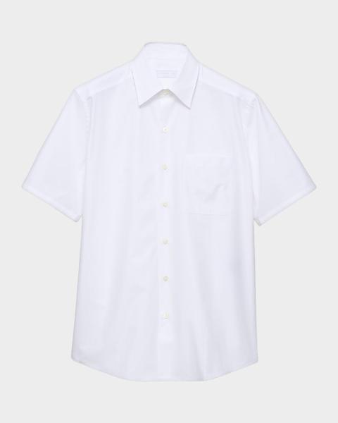 White Men's Designer Casual Shirts
