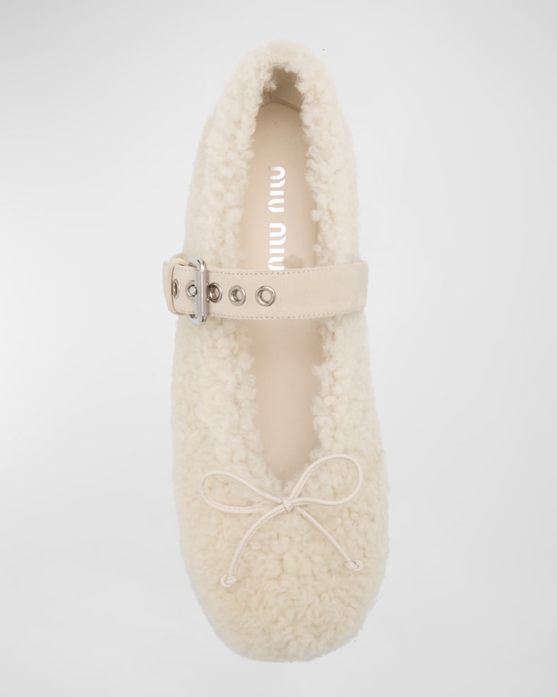 Shearling Flats
