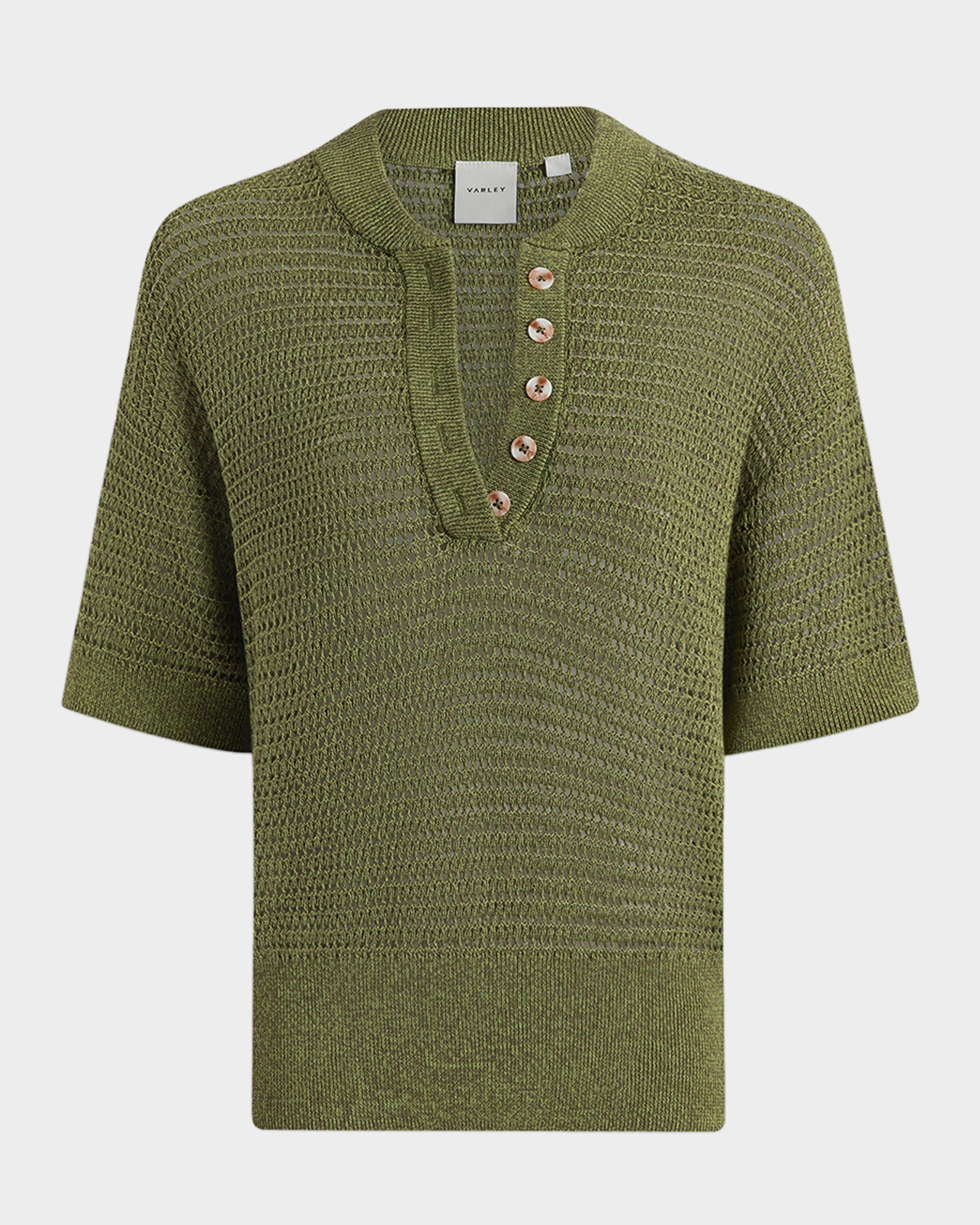 Callie Open-Knit Top