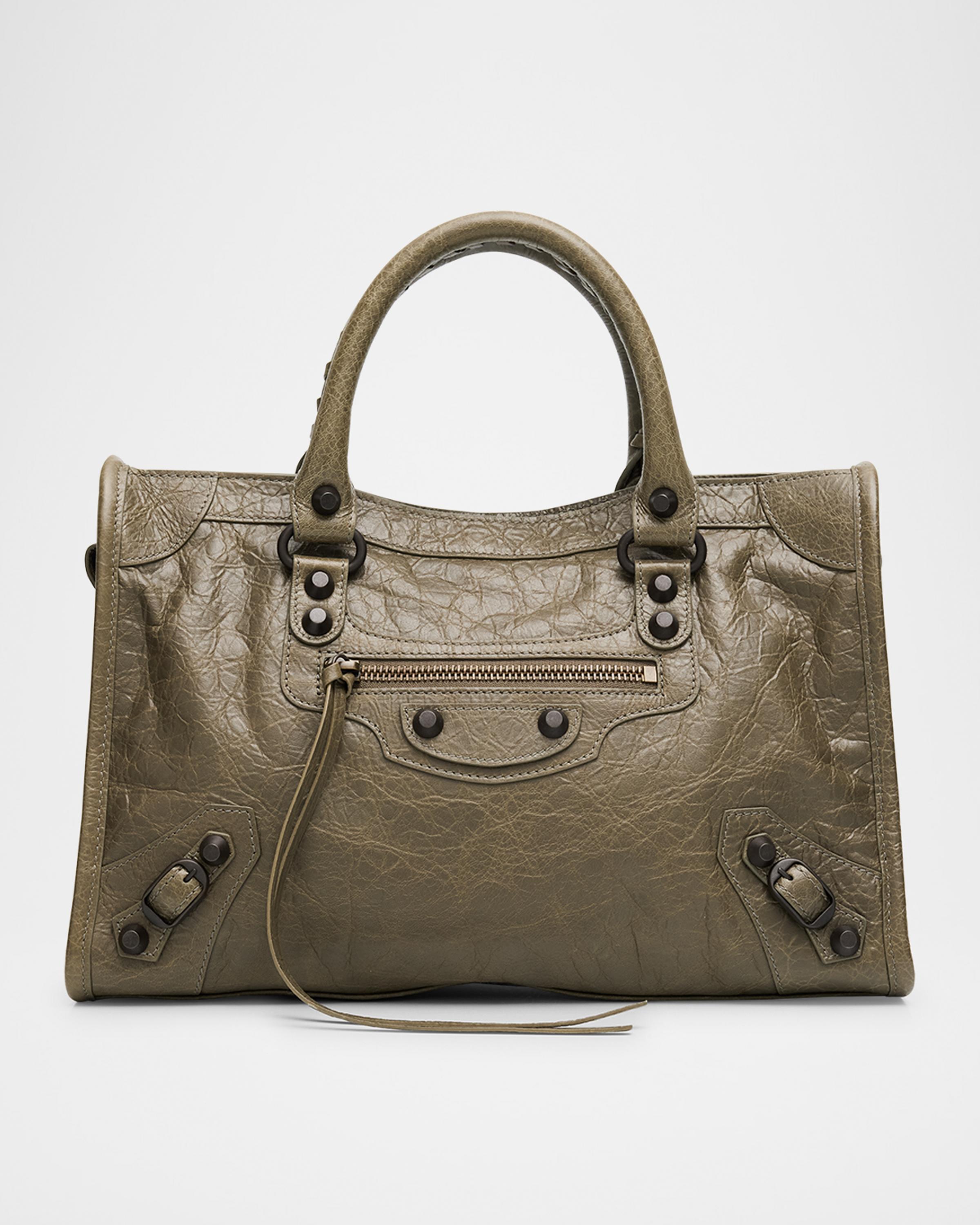 Le City Small Leather Top-Handle Bag