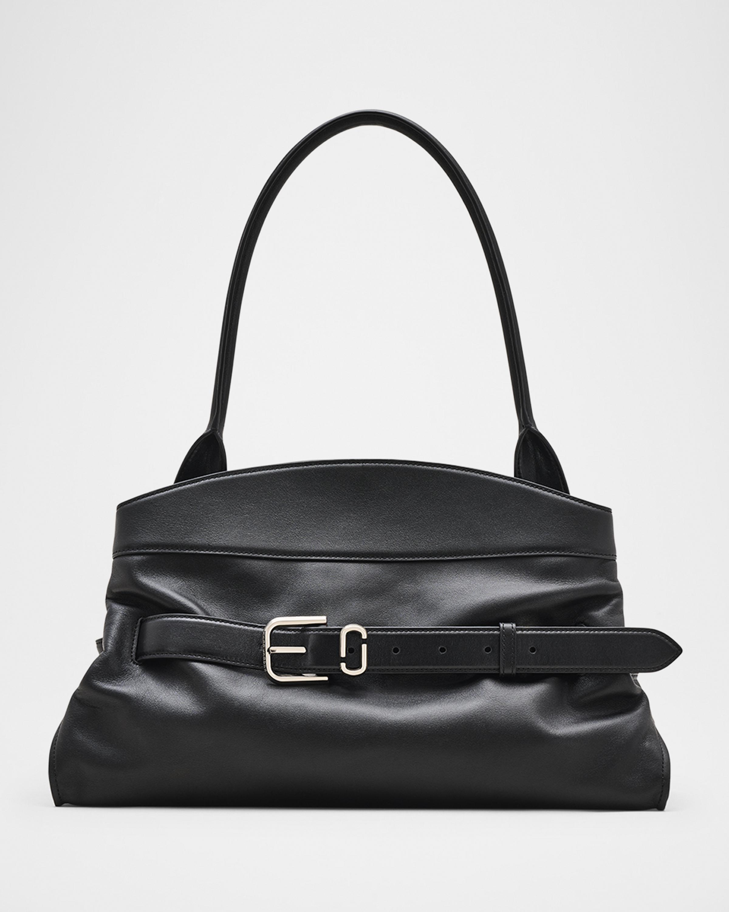 The Satchel Leather Shoulder Bag