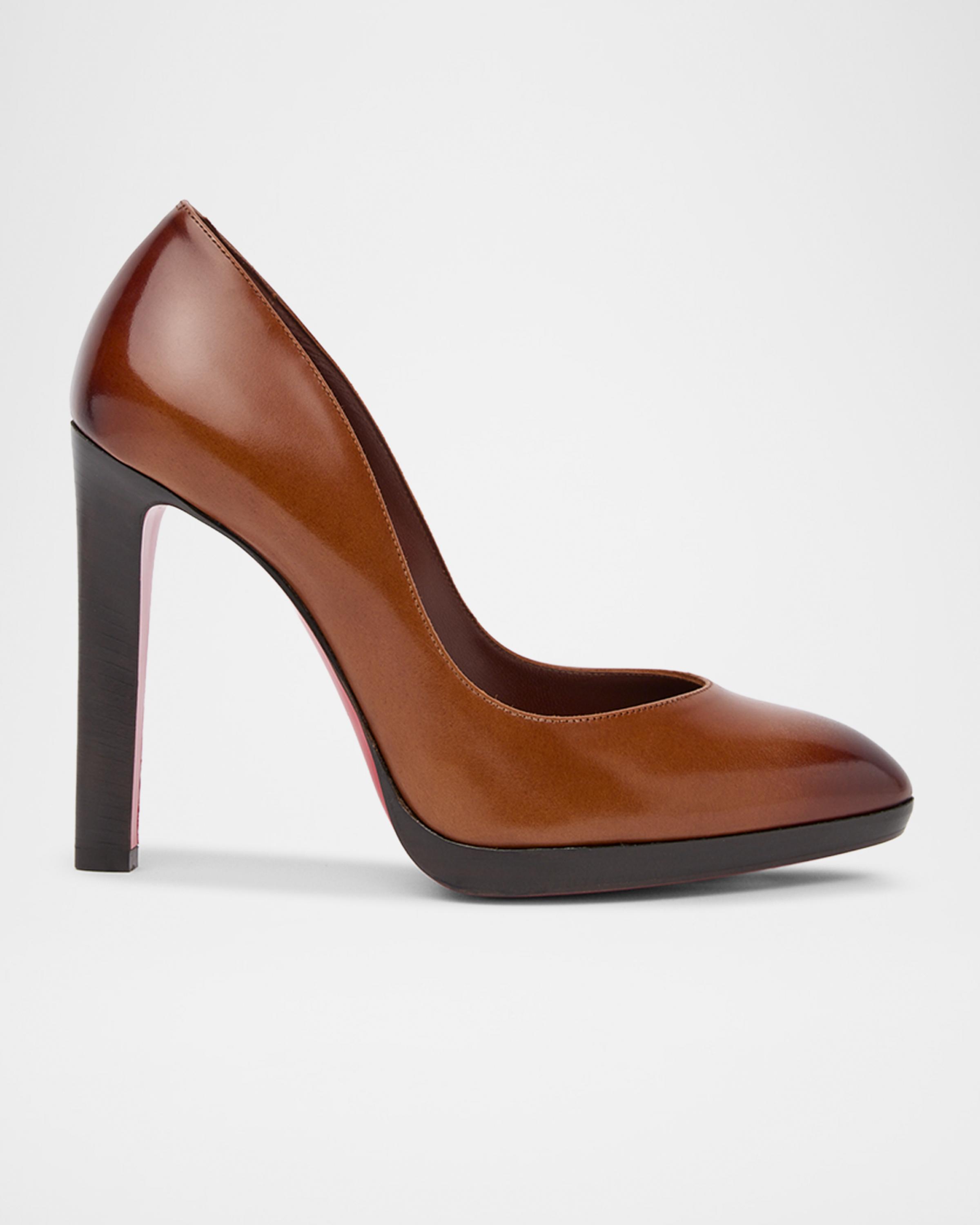 120mm Fannylove Leather Pumps