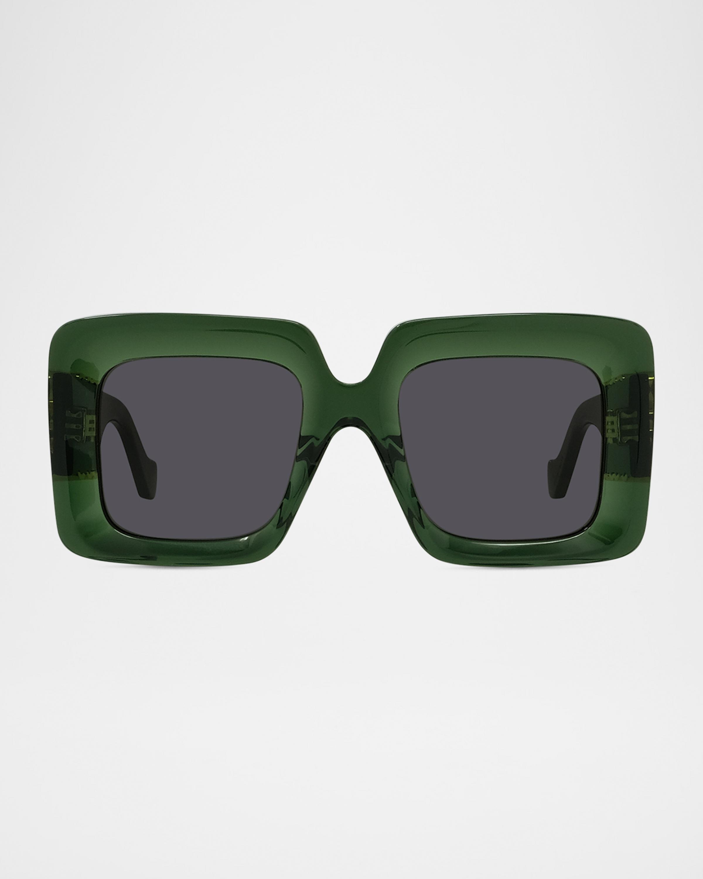 Anagram 51mm Oversized Square Sunglasses