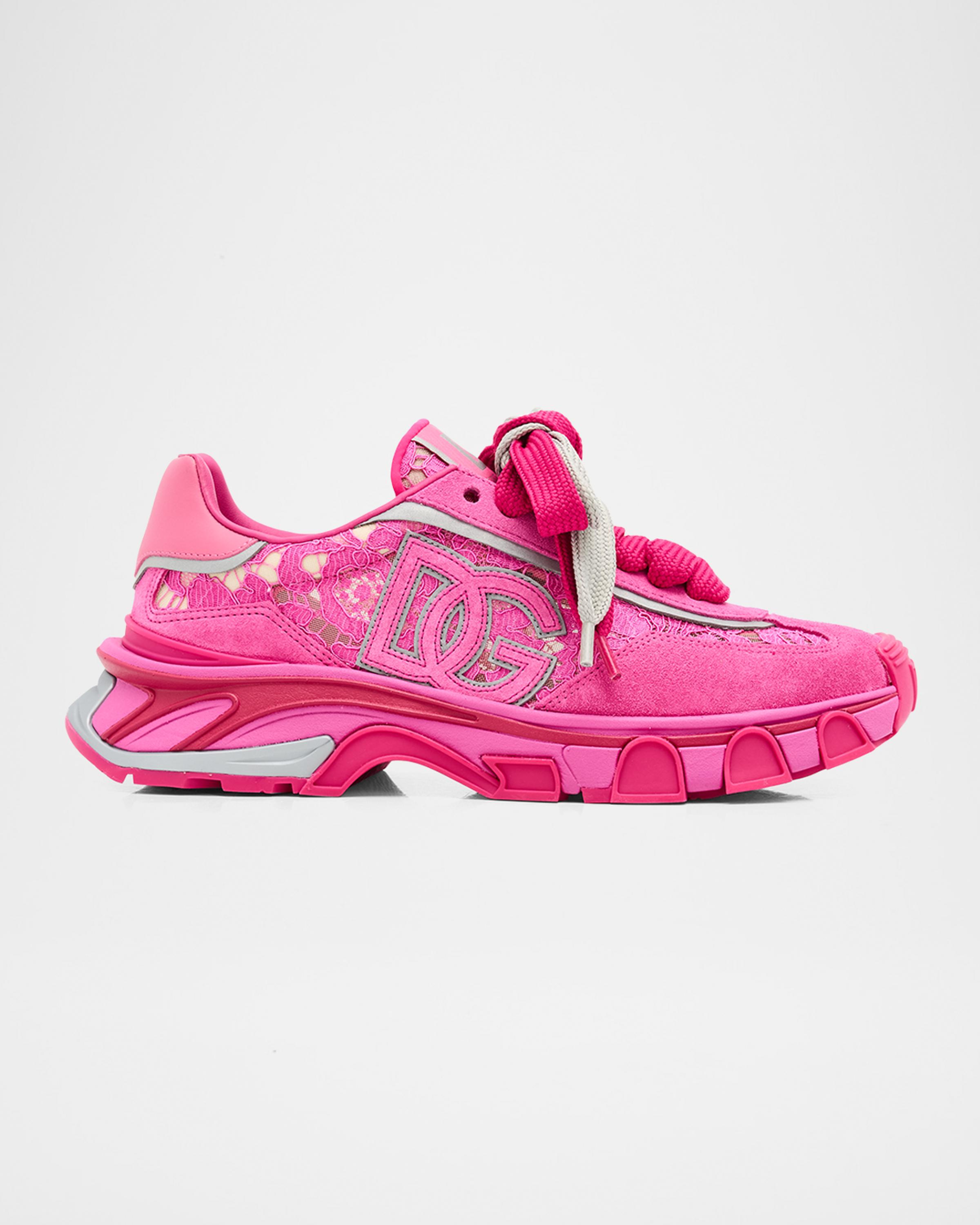 Country Road Lace and Suede Runner Sneakers