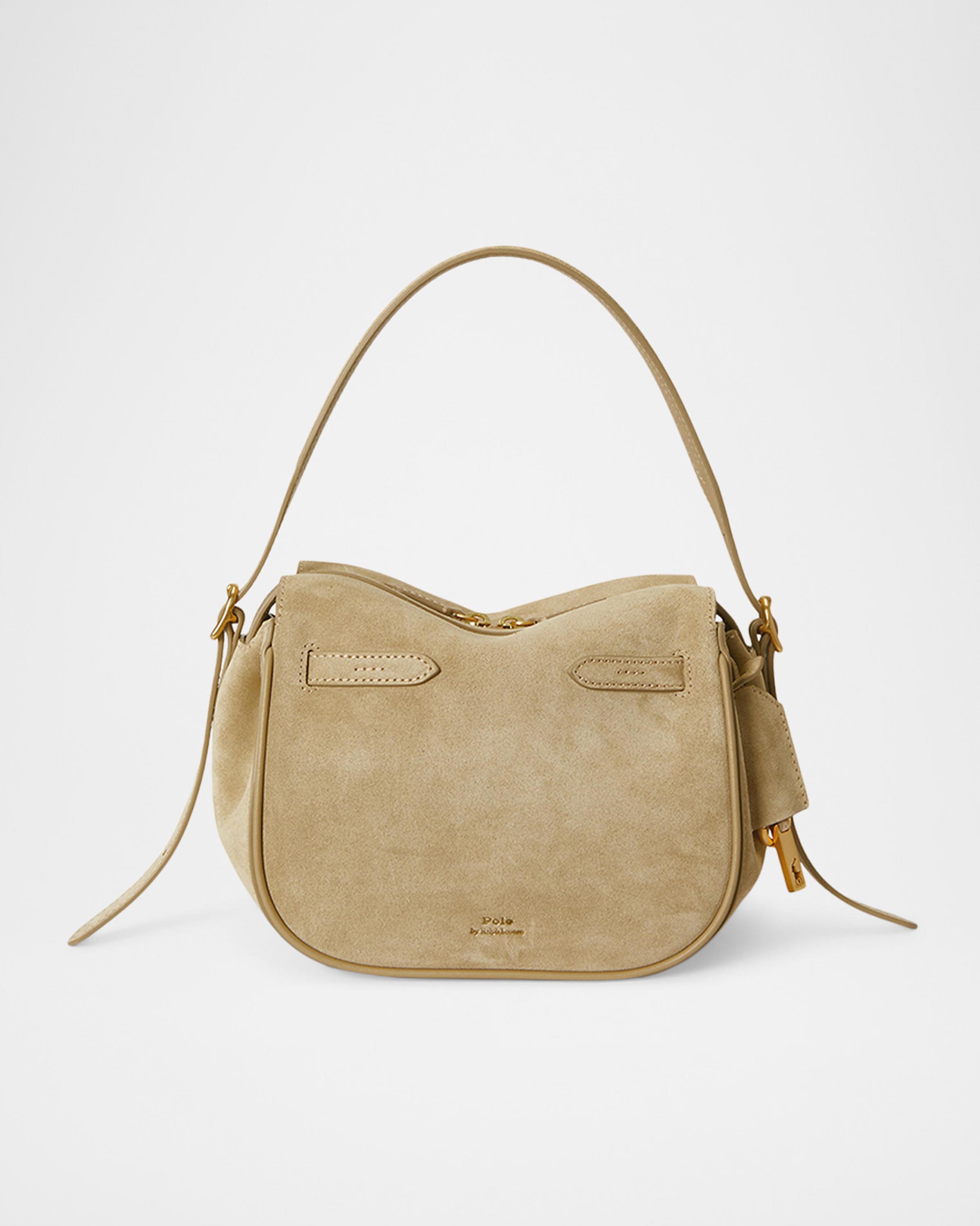 Polo ID Suede Mini Satchel